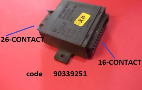 Opel Calibra Light module LCM 90339251