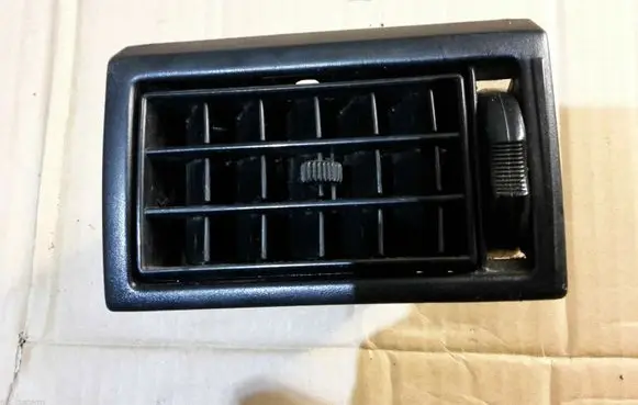 Volkswagen Golf II Dashboard side air vent grill/cover trim 191819701