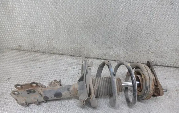 Front shock absorber with coil spring
