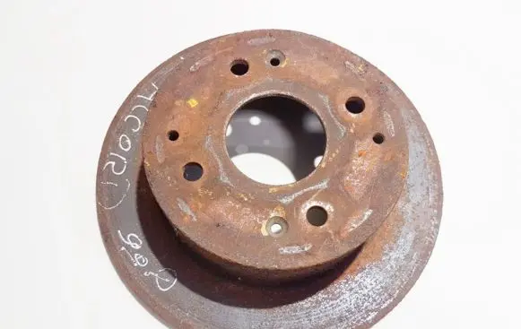 Honda Accord Rear brake disc neventiliuojamas