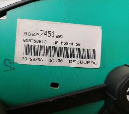 Citroen Berlingo Speedometer (instrument cluster) 9662745180 000708613 5550003000