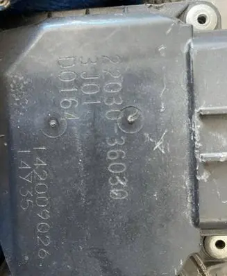Lexus IS III XE30 Throttle valve 2203036030 3J01 14735