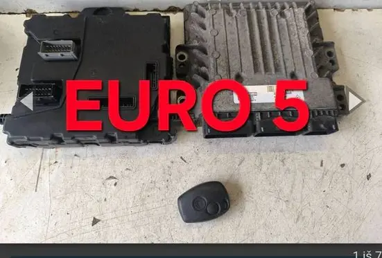 Opel Movano B Engine ECU kit and lock set S180193133A 237104246R 284B19799R