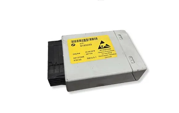 BMW 5 E60 E61 Center console control module 9183233 587734 28137346
