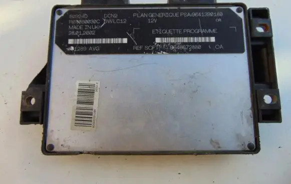 Peugeot Partner Engine control unit/module 9641390180 R04080030C