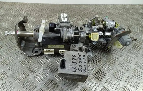 Steering wheel axle set