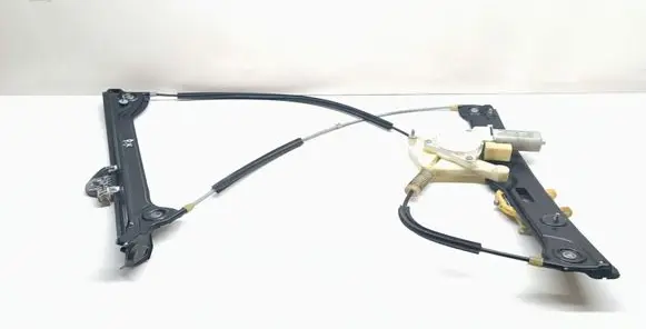 Front door window regulator with motor