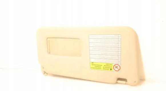 Sun visor clip/hook/bracket