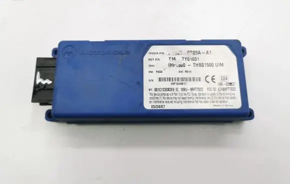 Toyota Yaris Bluetooth control unit module 10R020237