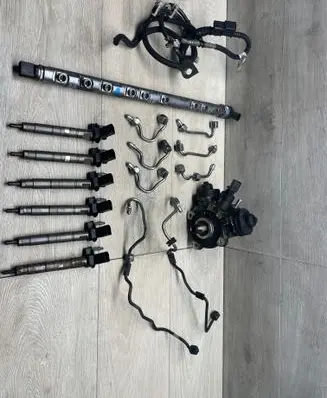 BMW X5 E70 Fuel injection system set 7800123 0445010617 120426