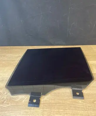 Rear vent window glass