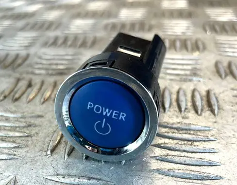Engine start stop button switch
