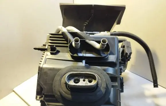 Interior heater climate box assembly