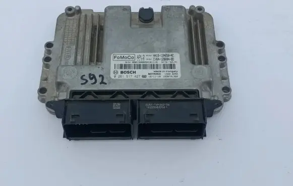 Ford Fiesta Engine control unit/module CV6A12B684BD 0261S17427 HN1512A650AC