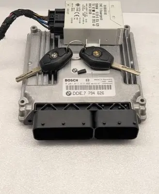 BMW X3 E83 Engine ECU kit and lock set 7794626 7795251 0281011414