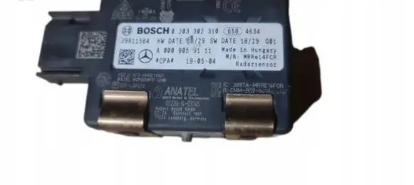 Mercedes-Benz C W205 Distronic sensor radar A0009059013