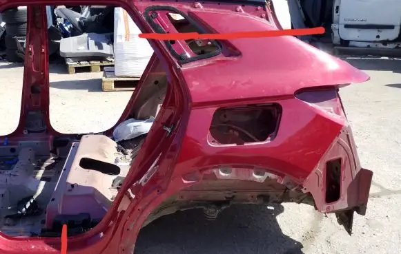 Opel Grandland X Rear quarter panel 