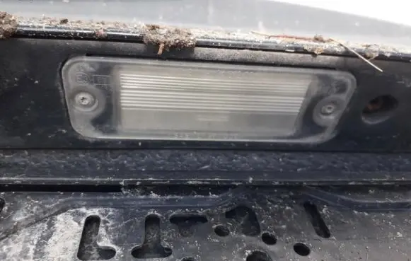 Saab 9-3 Ver1 Number plate light 