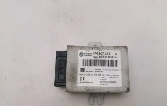 Audi A6 S6 C6 4F Tire pressure control unit 4F0907273