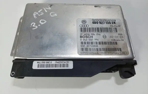 Audi A6 S6 C5 4B Gearbox control unit/module 4B0927156EN