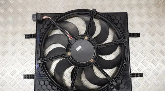 Electric radiator cooling fan