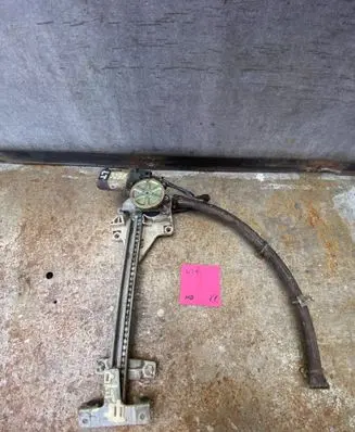Mazda 323 F Rear door window regulator with motor 