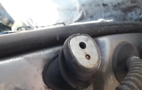 Peugeot 607 Front door check strap stopper 