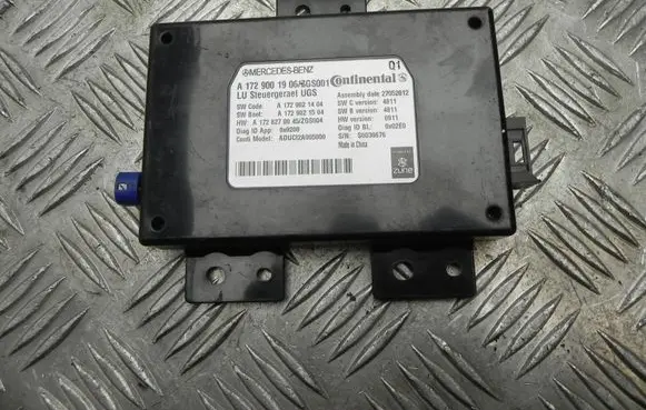 Mercedes-Benz C AMG W204 Other control units/modules A1729001906 G4722