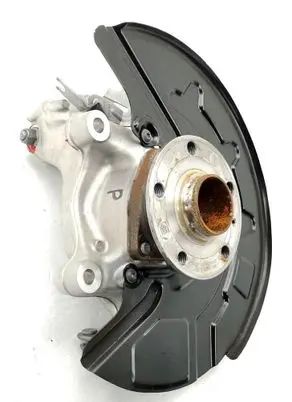 Front wheel hub spindle knuckle