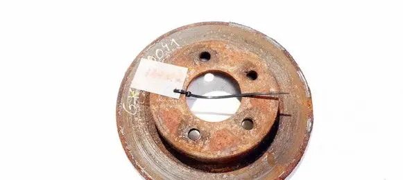 Mazda 3 I Rear brake disc neventiliuojamas