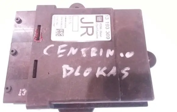 Opel Vectra C Door central lock control unit/module 13193369
