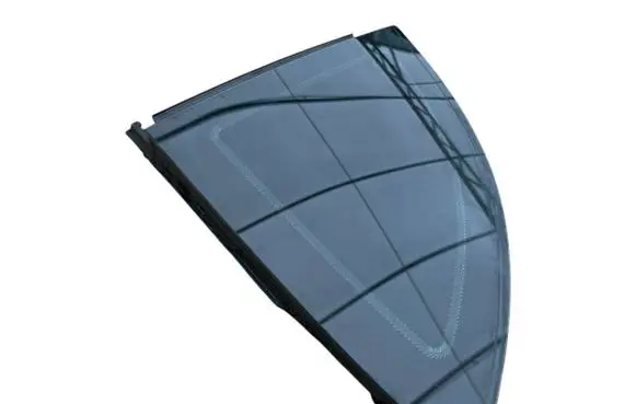 Porsche Cayman 987 Rear side window 98754311203
