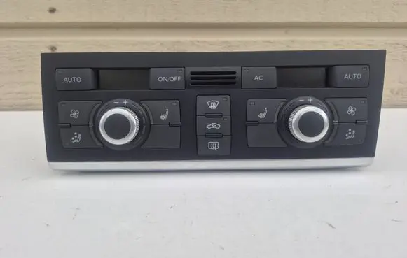 Audi A6 S6 C6 4F Climate control unit 4F2820043AA 4F0910043B 5HB00883366