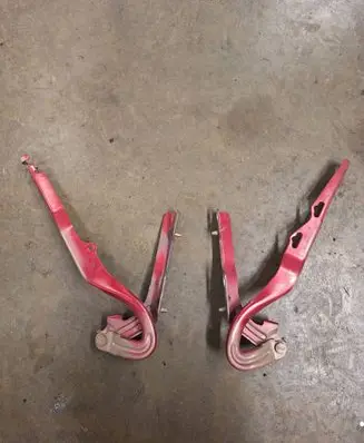 Peugeot 207 Engine bonnet/hood hinges 9650866980