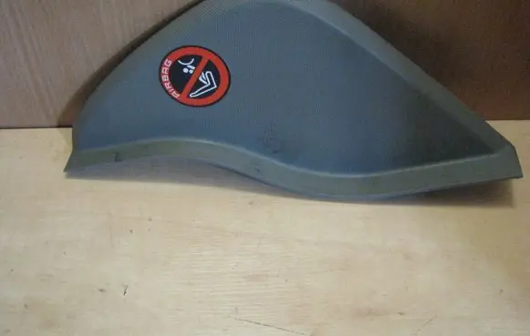 Dashboard side end trim
