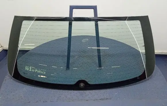 Skoda Fabia Mk2 (5J) Rear windscreen/windshield window 