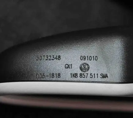 Volkswagen Scirocco Rear view mirror (interior) 1K8857511