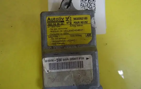 Peugeot 306 Airbag control unit/module 9632052180 550589500