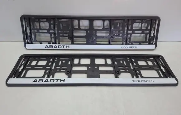 Fiat 500 Abarth Number plate surrounds holder frame S27645521