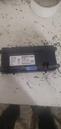 Citroen C5 Bluetooth control unit module 9665377480