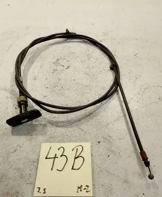 Renault Clio I Engine bonnet/hood lock release cable 7700810246