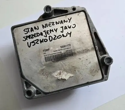 Opel Astra H Engine control unit/module 55561172 MT35E23 6117Z2LB608210CJ