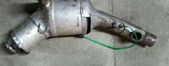 Jaguar F-Pace Muffler/silencer XB430 HK835H240AE