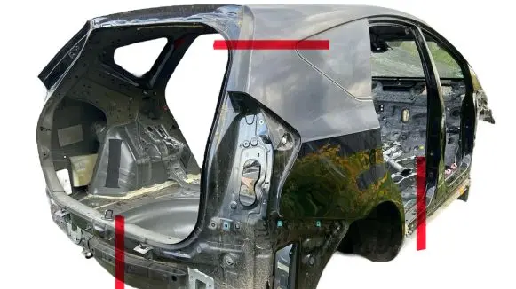 Toyota Prius+ (ZVW40) Rear quarter panel 