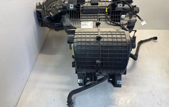 Interior heater climate box assembly