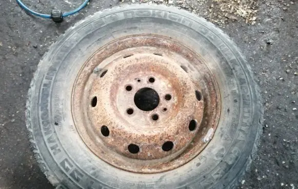 Fiat Ducato R16 spare wheel 