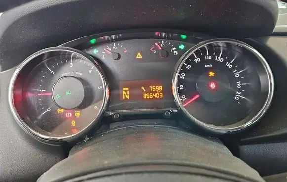 Peugeot 3008 I Speedometer (instrument cluster) 9666625680 IMPRK1602180