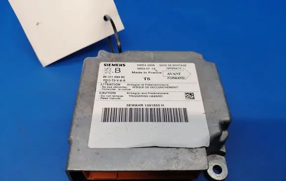 Peugeot 307 Airbag control unit/module 9650109480