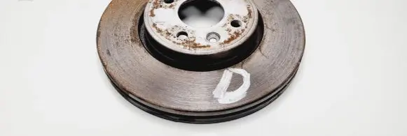 Renault Megane II Front brake disc