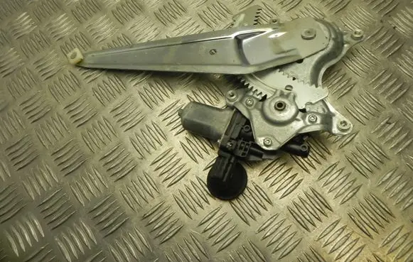 Front door window regulator with motor